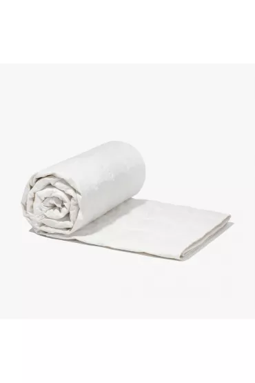 Plantule Pillows Kodra obcieniowa biaa bawena z kulkami szklanymi (150 x 200 cm) 6,5 kg