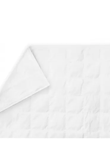 Plantule Pillows Kodra obcieniowa biaa bawena z kulkami szklanymi (150 x 200 cm) 6,5 kg