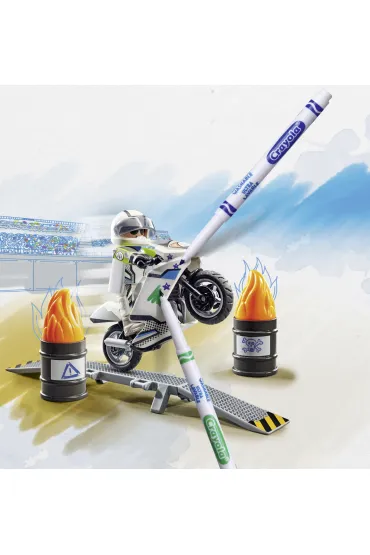 Playmobil Color Motocykl 71377