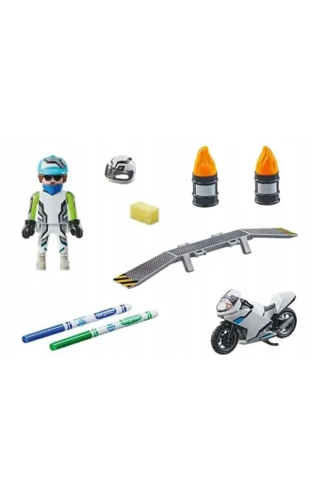 Playmobil Color Motocykl 71377
