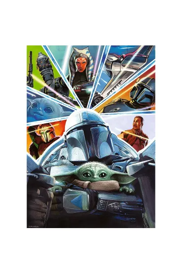 Puzzle 1000el Mandalorian i Grogu TREFL 12146 TR