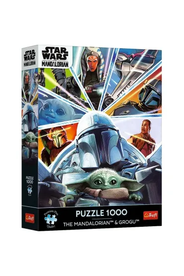 Puzzle 1000el Mandalorian i Grogu TREFL 12146 TR