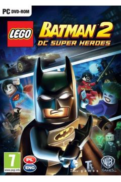 LEGO BATMAN 2 DC SUPER HEROES GRA PC + KOSZULKA KOLEKCJONERSKA L