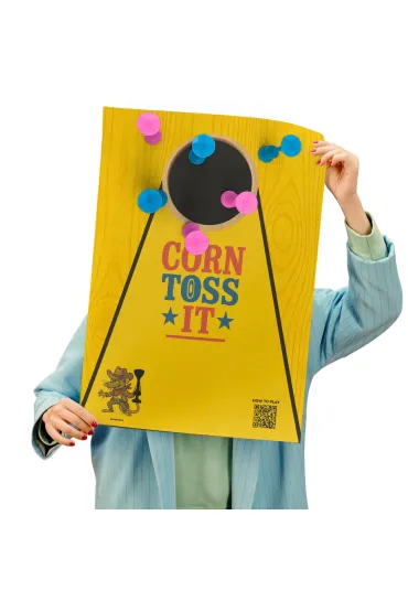 Tarcza gra w obowi�zki & Cornhole