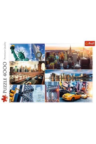 Puzzle 4000 el. Nowy Jork Trefl