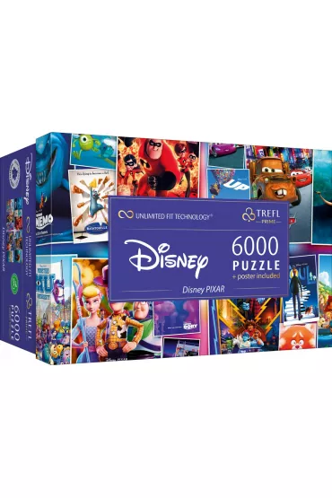 Puzzle 6000 el. Disney PIXAR Collection Trefl | TaniaKsiazka.pl