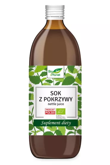 Bio Planet Sok z pokrzywy - suplement diety 500 ml Bio