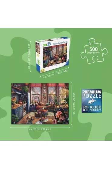 Puzzle 500 el. 2D Studio Boho Ravensburger