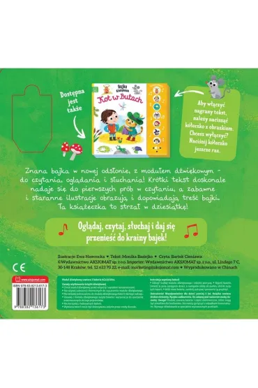 Bajka d�wi�kowa. Czerwony Kapturek. Naci�nij i pos�uchaj! - Anna Podg�rska
