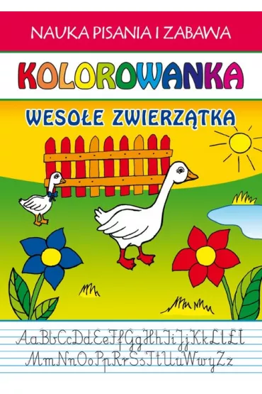 Kolorowanka. Weso�e zwierz�tka - Beata Guzowska