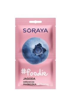Soraya Foodie odywcza maseczka do twarzy Jagoda 2 x 5 ml