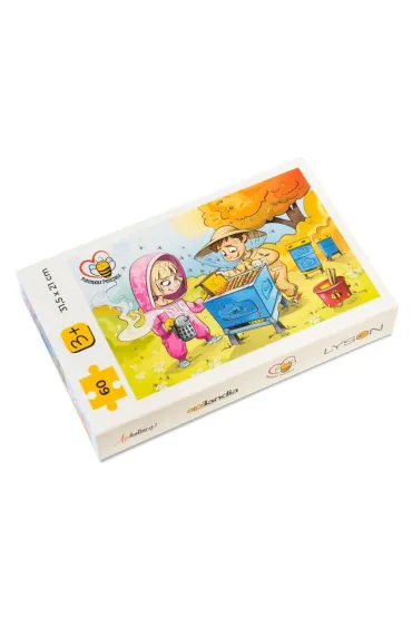 Puzzle 60 W pasiece Pp Lyson