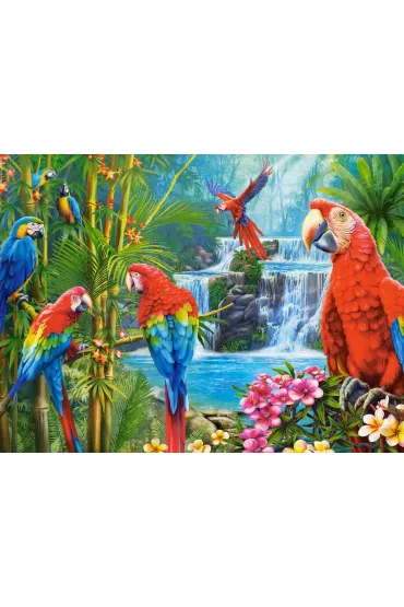 Puzzle 2000 el. Parrot Meeting Castorland