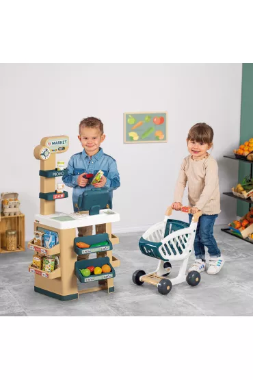Market z w�zkiem Smoby