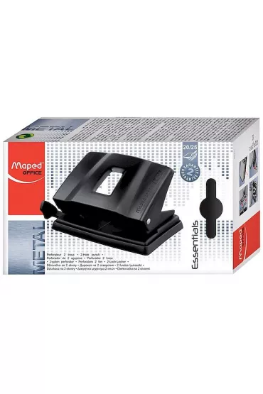 Dziurkacz metalowy Essentials Maped do 25 kartek