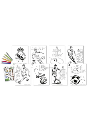 Zestaw do kolorowania Real Madrid RM00025