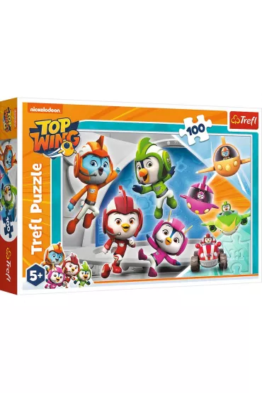 Puzzle 100 el. Ekipa Ptasiej Akademii Trefl