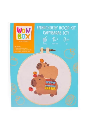 Zestaw do haftowania Radosne Kapibary WOW0272 Tm Toys