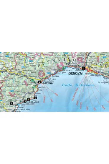 Liguria map&guide PL laminat 2025