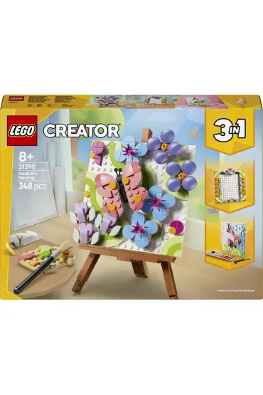 LEGO Creator Dekoracyjny obraz z kwiatami 31390