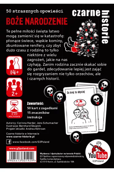 Czarne historie - Boe Narodzenie (nowa edycja) G3 - Corinna Harder