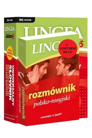 Pakiet rozm�wnik polsko-rosyjski + CD uniwersalny s�ownik rosyjsko-polski polsko-rosyjski