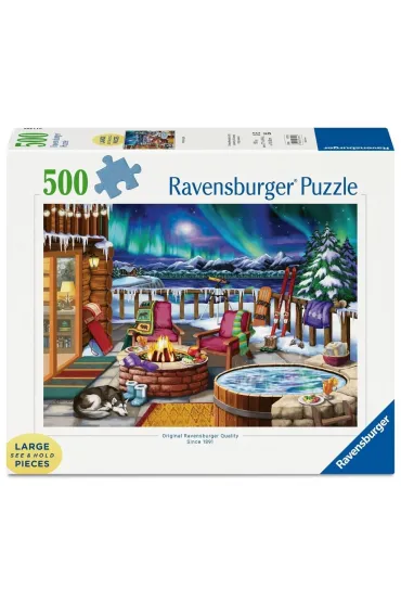 Puzzle 2D 500 el. Zorza polarna Ravensburger