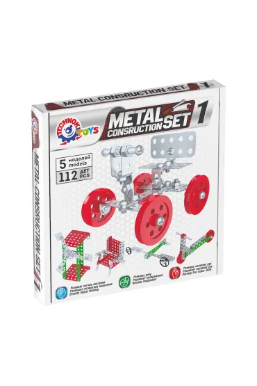 Zestaw konstrukcyjny metalowy