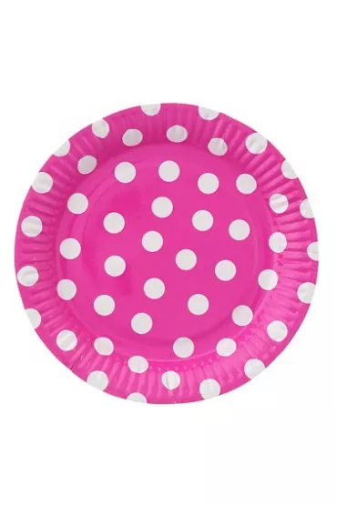 Godan Talerz papierowy Groszki 23 cm