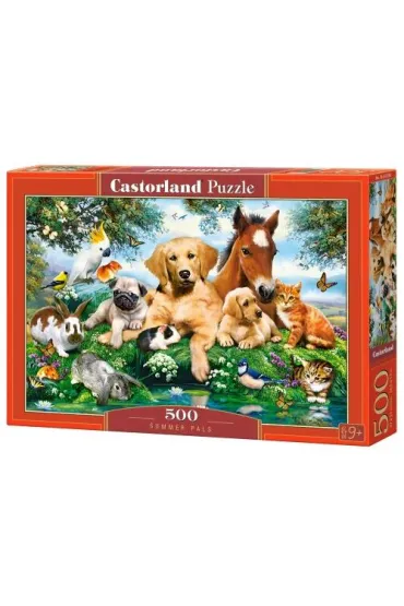 Puzzle 500 el. Letni przyjaciele Castorland