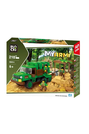 Klocki Blocki MyArmy D�ungla 210 elem.