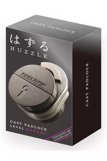 �amig��wka Cast Padlock. Poziom 5/6 Hanayama - Jin Hoo Ahn