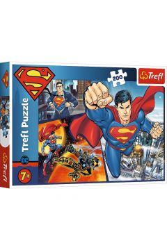 Puzzle 200 el. Superman Bohater. Warner Superman Trefl