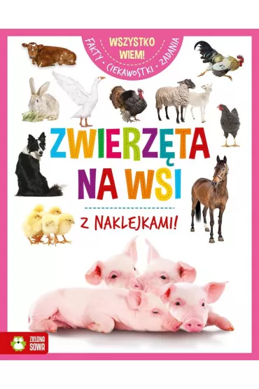 KSIAZECZKA EDUK A4 ZWIERZETA NA WSI NAKL ZS