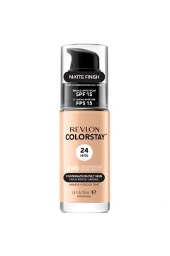 Revlon ColorStay™ Makeup for Combination/Oily Skin SPF15 podkad do cery mieszanej i tustej 240 Medium Beige 30 ml
