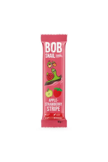 Bob Snail Przek�ska jab�kowo-truskawkowa bez dodatku cukru 14 g