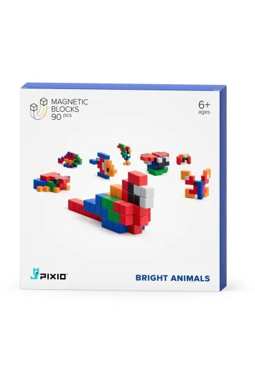 Klocki Pixio 90 Bright Animals