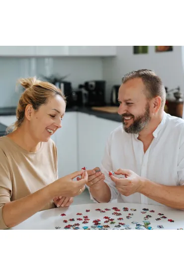 Puzzle 2000 el. �wiat�a Dubaju Trefl