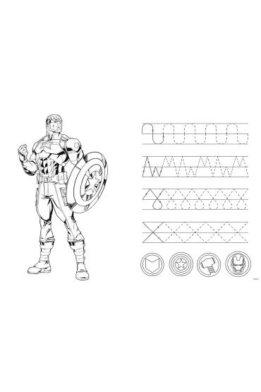 Puzzle 24 el. Super Maxi. Silni Avengers Trefl