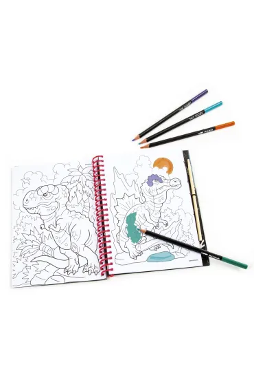 Derform WYDRAPYWANKA MALOW NOTES 180X260 DINO 17 DER