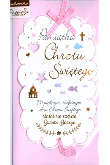 Kukartka Karnet PM-069 Chrzest