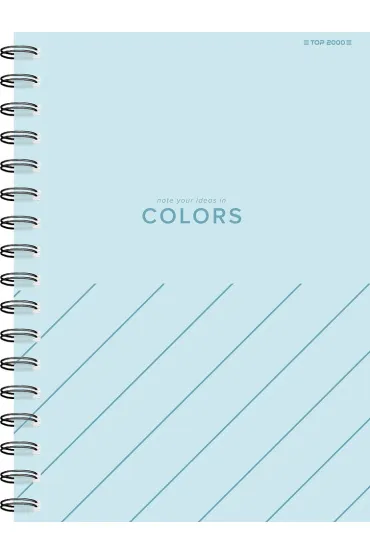 Top-2000 Ko�ozeszyt kratka. Colors A6 80 kartek kratka 80 kartek