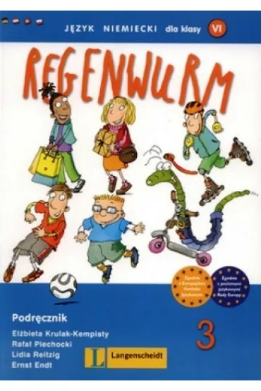 Regenwurm 3. J�zyk niemiecki dla klasy VI. Podr�cznik - Rafa� Piechocki