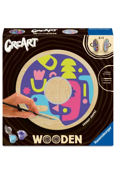 Ravensburger CreArt Wooden: Wzory 3 20cm