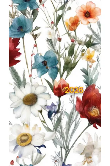 kalendarze kieszonkowe Kalendarz 2026 kieszonkowy folia MIX