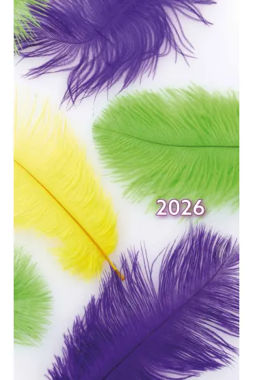 kalendarze kieszonkowe Kalendarz 2026 kieszonkowy folia MIX