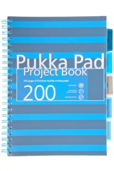 Pukka Pad Ko�ozeszyt A4 Project Book Navy kratka 100 kartek