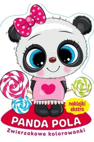 Zwierzakowe kolorowanki. Panda Pola