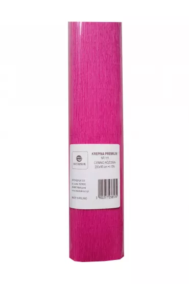 Interdruk Krepina premium 111 ciemnor�owa 200x50cm