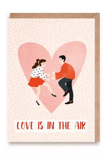 Cardie Walentynka Love is in the Air + eko koperta